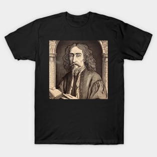 Baruch Spinoza drawing T-Shirt